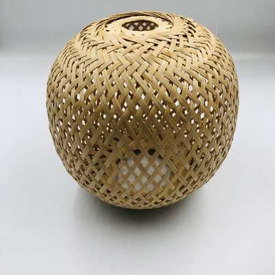 Handmade cross-border bamboo weaving bamboo products handicrafts chandelier lamp shade bamboo lantern Hotel Hotel homestay