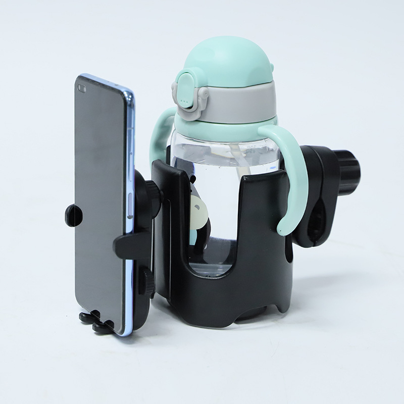 Baby Cart Water Cup Rack Storage Rack Baby Cart Cup Holder Mobile Phone Holder Milk Tea Milk Bottle Water Cup Holder Accessories