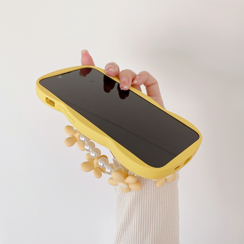 Ins風花手チェーンはiphone14/13 promaxリンゴ12携帯ケース11小衆xs/xrを適用する|undefined