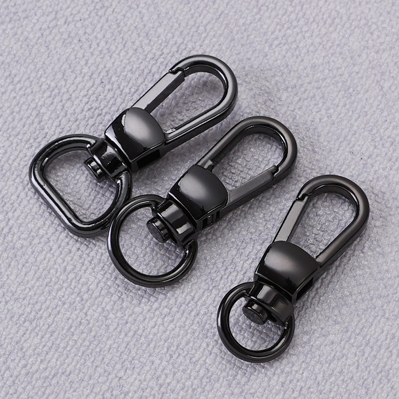 Spot wholesale luggage accessories door buckle hook plate buckle key ring Jewelry pendant buckle color multi-specification full