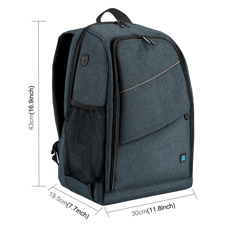 PULUZ fat cow camera backpack waterproof camera bag large capacity factory direct digital camera storage bag