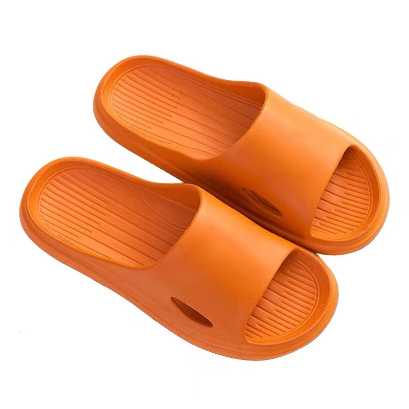 Daily Use Indoor Household Soft Bottom Slippers Bathroom Bathing Non-Slip Sandals for Couple Summer Men's Home Shoes