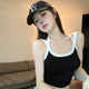 622# Spring and Summer New Sling Beautiful Back Wrapping Chest with Chest Pad Anti-light Spice Girls Sports Yoga Vest Underwear Women