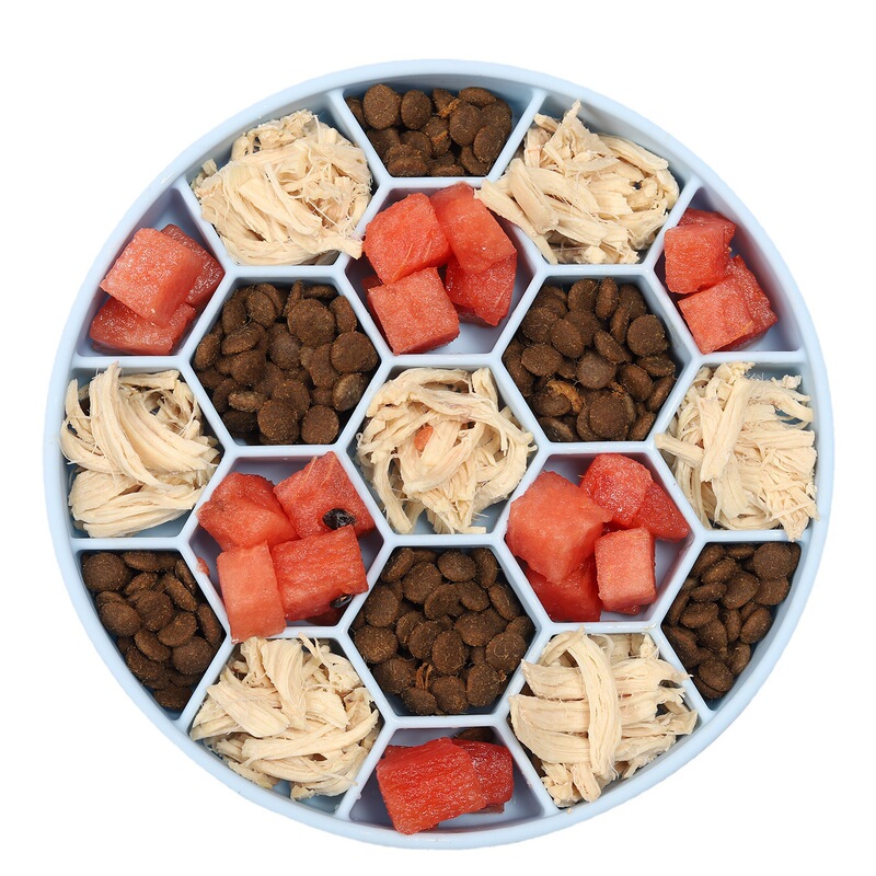 ペットの遅い食べ物の碗の犬はむせを防止します。|undefined