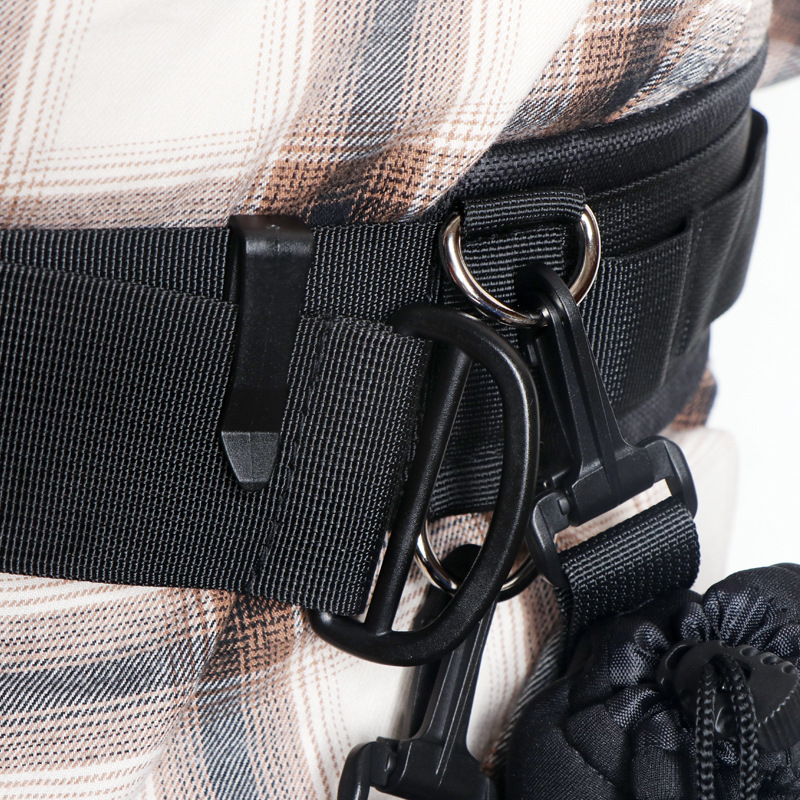 SLR camera belt D-shaped buckle belt multifunctional outdoor shooting lens bag hanging buckle belt
