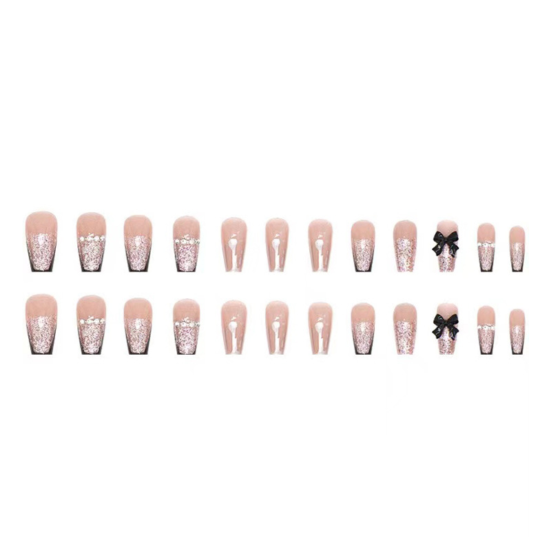 Shake sound explosions wear armor flash blush aurora high sense false nails wear nail pieces Yiwu nail pieces wholesale
