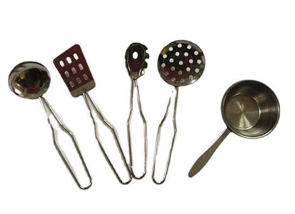 Stainless steel cooking small shovel spoon colander spoon soup spoon mini egg beater tool spoon hardware accessories