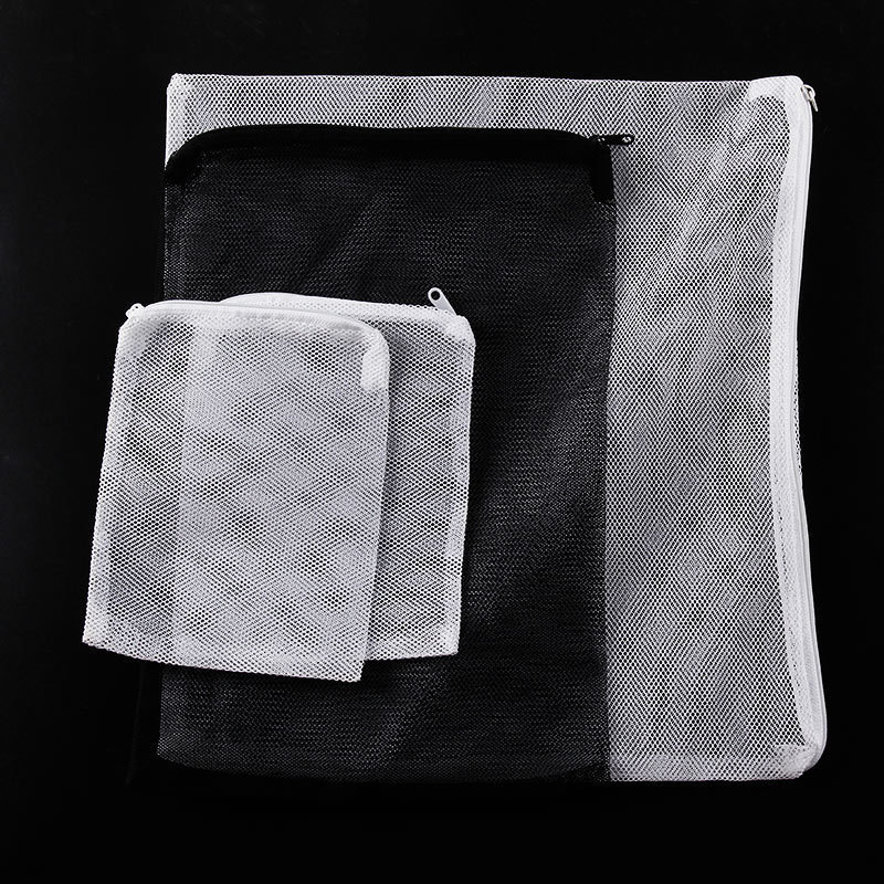 Aquarium fish tank filter material packaging bag filter bag water mesh bag with zipper wholesale