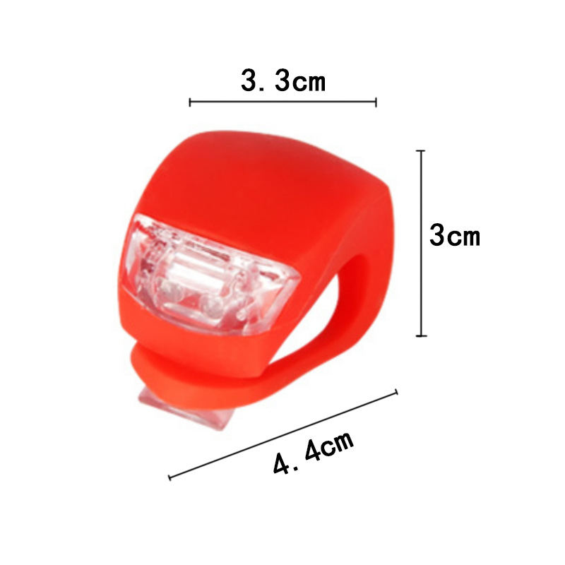Factory wholesale bicycle frog light LED night travel warning light outdoor riding light bicycle taillight equipment accessories