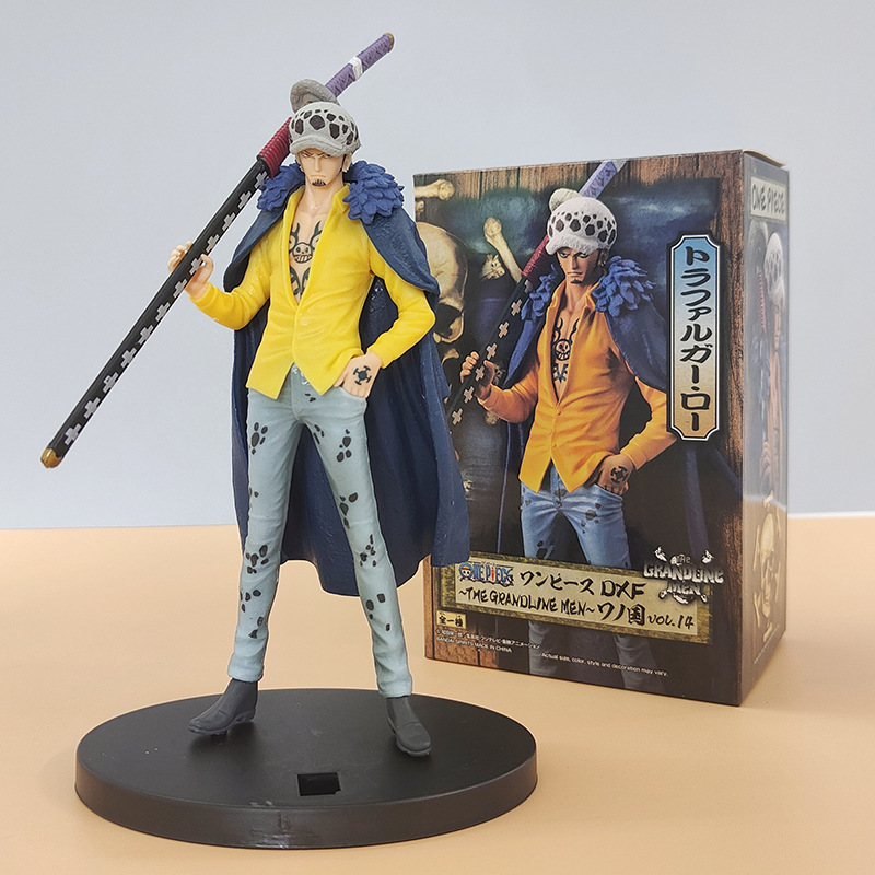 DXF One Piece and the Country of Lufei Solon Samurai Kidd Trafalgar Garojing Handmade Model Ornaments