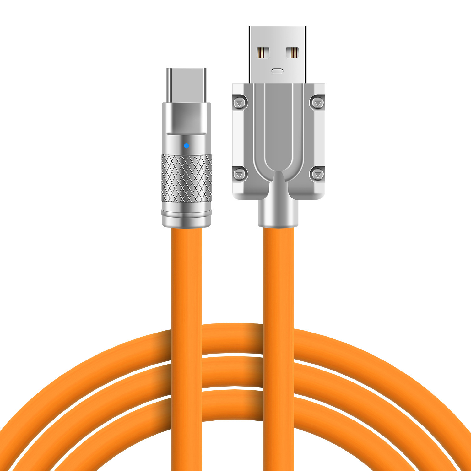 W super fast charging typec data cable for Huawei type-c6A mobile phone flash charging cable