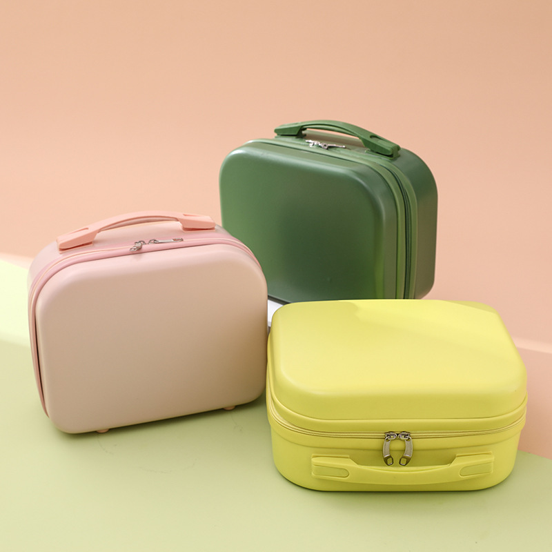 Factory wholesale travel Women's Mini Portable small case 14 inch cosmetic case luggage new student light boarding