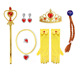 F25 yellow Anna wig set