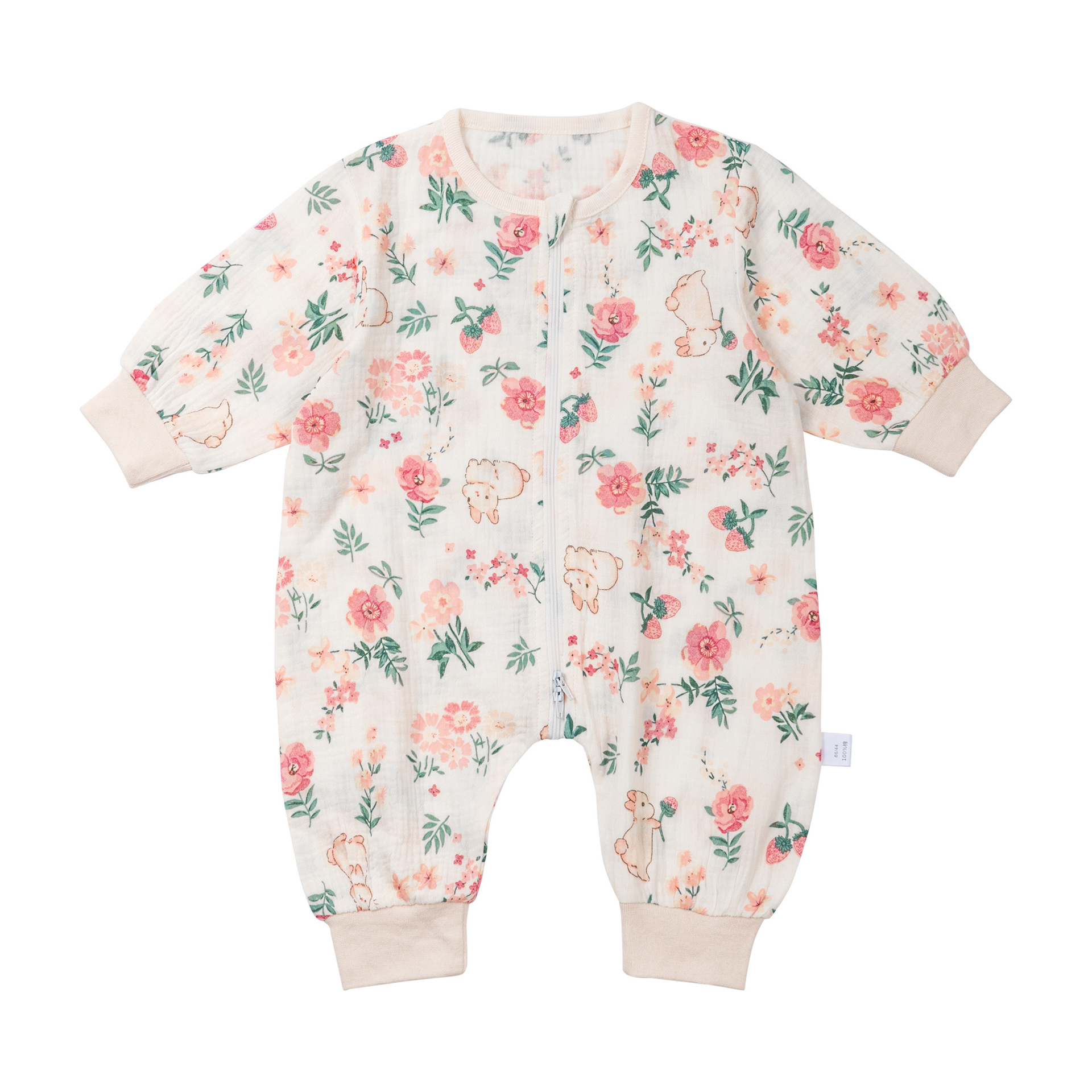 Baby Gauze Cotton Leg Sleeping Bag Baby Children Four Seasons Universal Sleeping Bag Newborn Air-conditioned Room Cotton Kick-proof Quilt