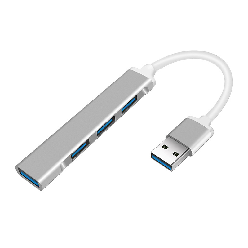 Aluminum alloy 4-port ultra-thin usb 3.0Hub hub type c USB3.1 one-four USB C splitter