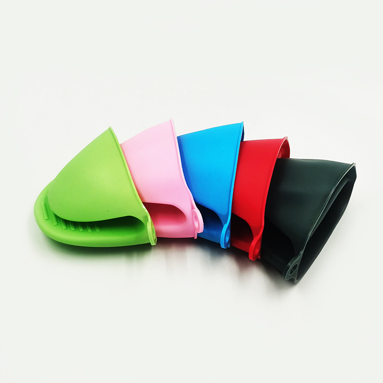 Soft Rubber Heat Insulation Clip Anti-scalding Hand Clip Kitchen Dish High Temperature Gloves Non-slip Baking Oven Microwave Oven Clip