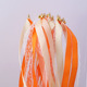 orange with lace
