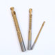 Serrated twist drill high speed steel round shank 6-piece set woodworking groove drill serrated twist drill straight shank serrated drill