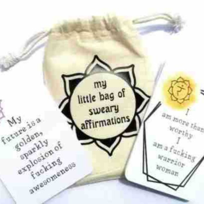 Funny Affirmation Card 16pc Gift Card daily Affirmation Card Funny Affirmation Card Gift