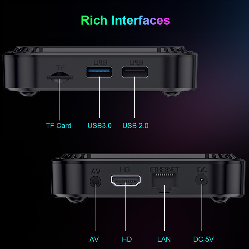 TV98 RK3528 Set Top Box 8k 4K HD 5g Dual WIFI6 Android 13 Bluetooth TV Box TV box