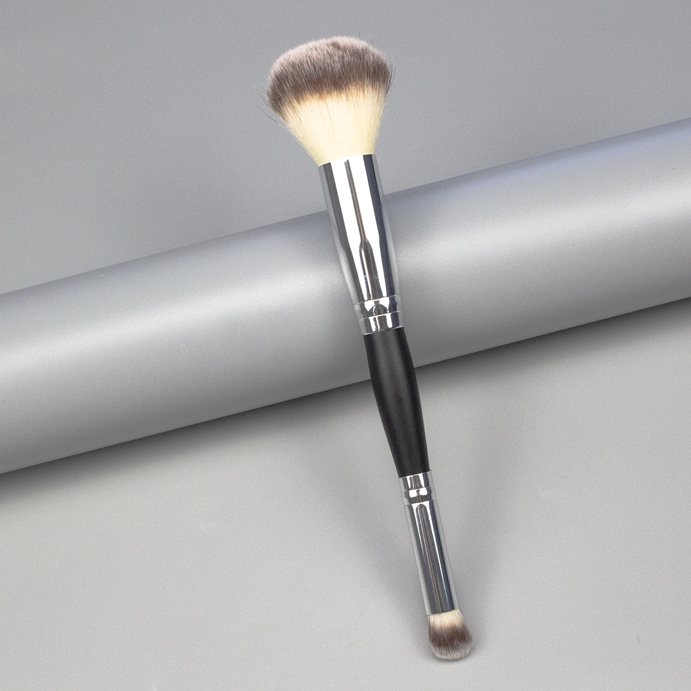 Blush Brush Powder Brush Contour Concealer Brush Dual-Ended Multifunction Makeup Brush Cross-Border Exclusive