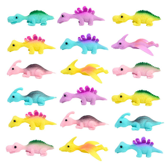 Tiktok same TPR catapult dinosaur toy finger dart dinosaur transmitter children's trick fun little dinosaur