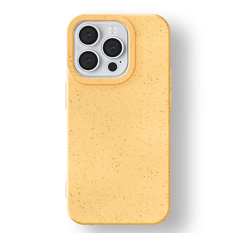 Zhitai iphone14Pro mobile phone shell wheat shell Apple 12Promax/15 solid color 15 silicone 11 protective cover