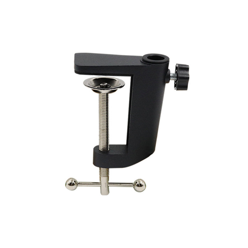 35 cantilever bracket clip aluminum alloy metal base I-shaped clip table lamp moxibustion 360 degrees desktop bracket accessories