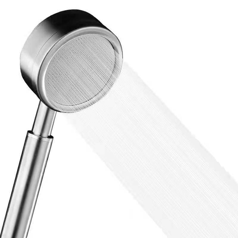 Wholesale SUS304 stainless steel shower bathroom small waist booster nozzle handheld shower head