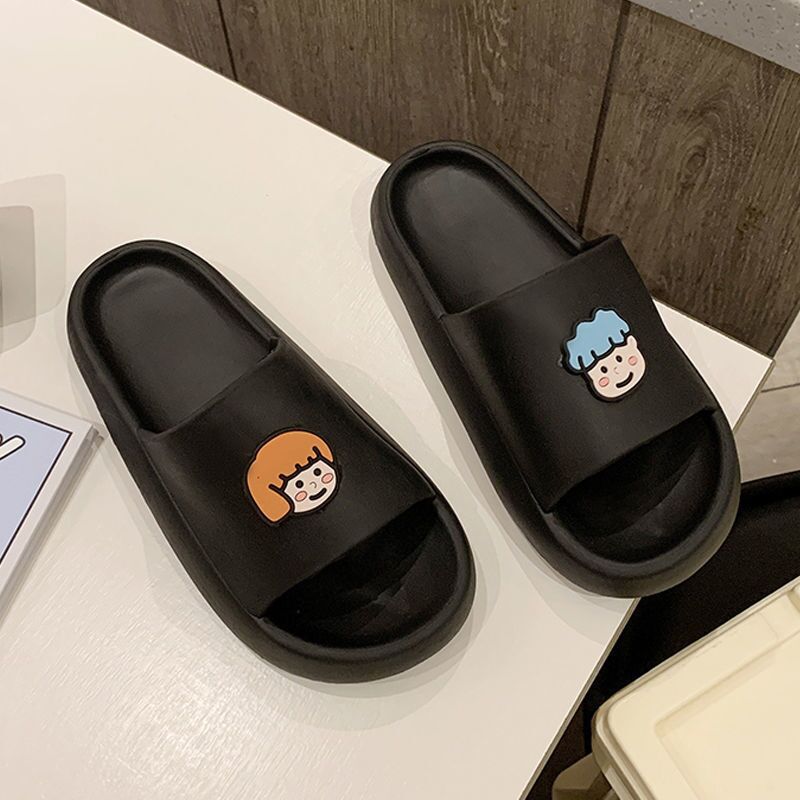 New style thick-soled comfortable couple's versatile home dormitory outdoor photo home slippers wholesale
