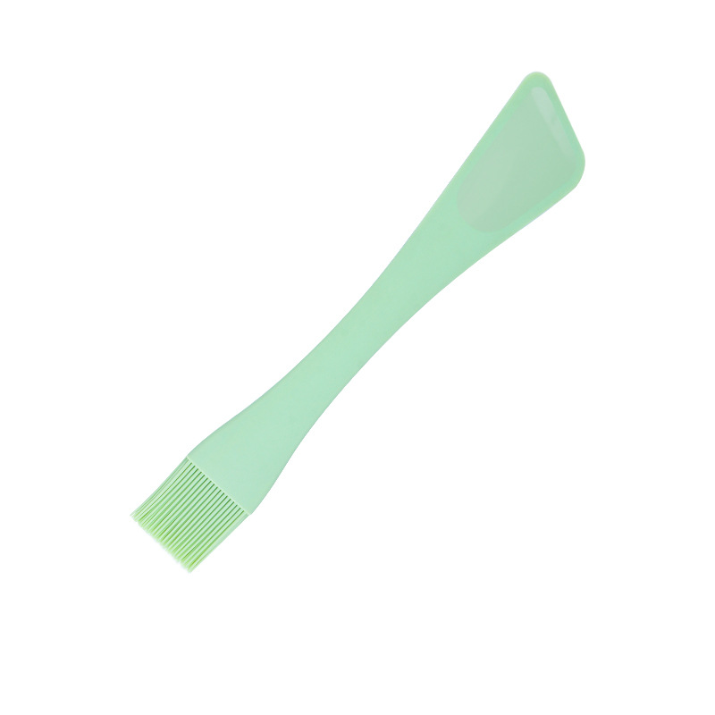 Amazon kitchen utensils silicone integrated scraper baking double-headed dual-use silicone scraper spoon Knife shovel