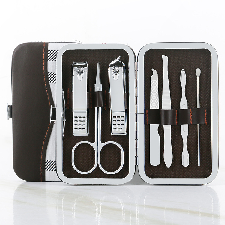 Nail Clippers set 7-piece home beauty nail set portable practical nail clippers set printable logo