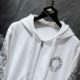 New Cross-border Correct Chrome Hearts Home Keros Classic Sweatshirt Zipper Hoodie Hoodie Hooded Jacket