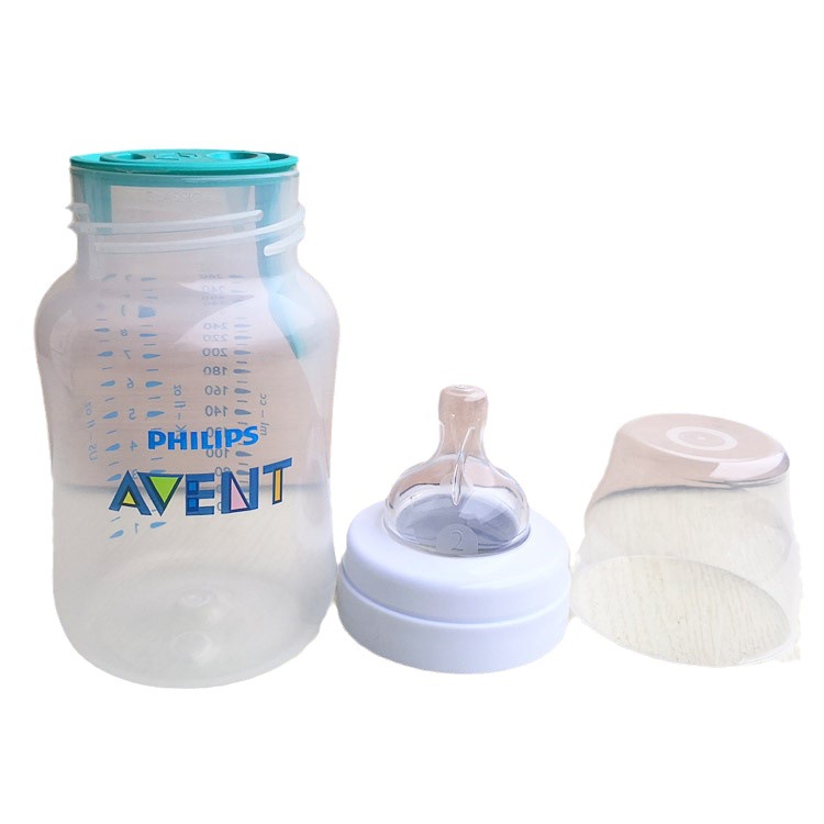 British New. Anyi classic English/Chinese original classic wide mouth PP plastic feeding bottle 260ml single pack