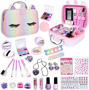 Amazon children's make-up toys play house one-corner sale make-up dressing cosmetics toys eye shadow lipstick set