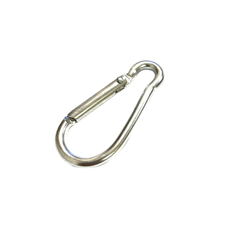 Aluminum Alloy 8-word Spring Buckle Multifunctional Safety Buckle Keychain Luggage Backpack Hanging Buckle Outdoor Mountaineering Buckle