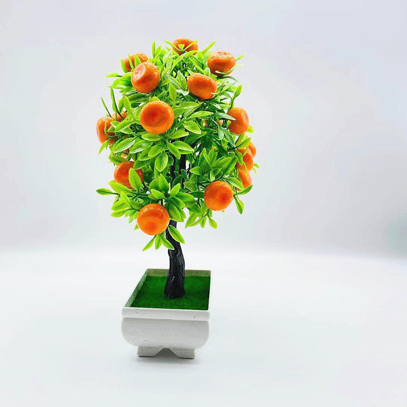 メーカーは植物の造花をシミュレーションして果物の盆栽をシミュレーションします。|undefined