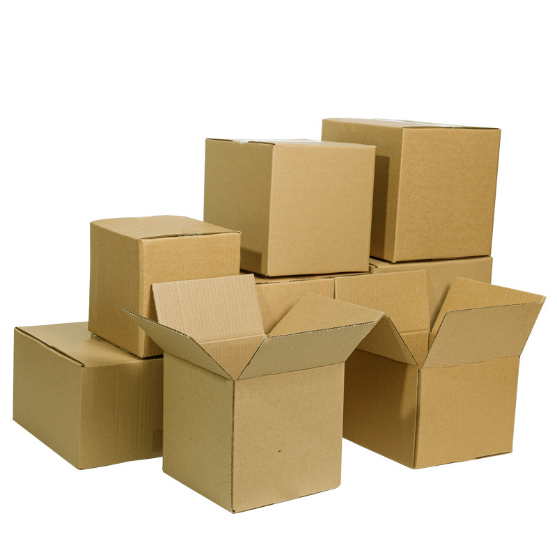 Carton wholesale 1-12 moving cardboard box packing box square extra hard carton express packing small paper box