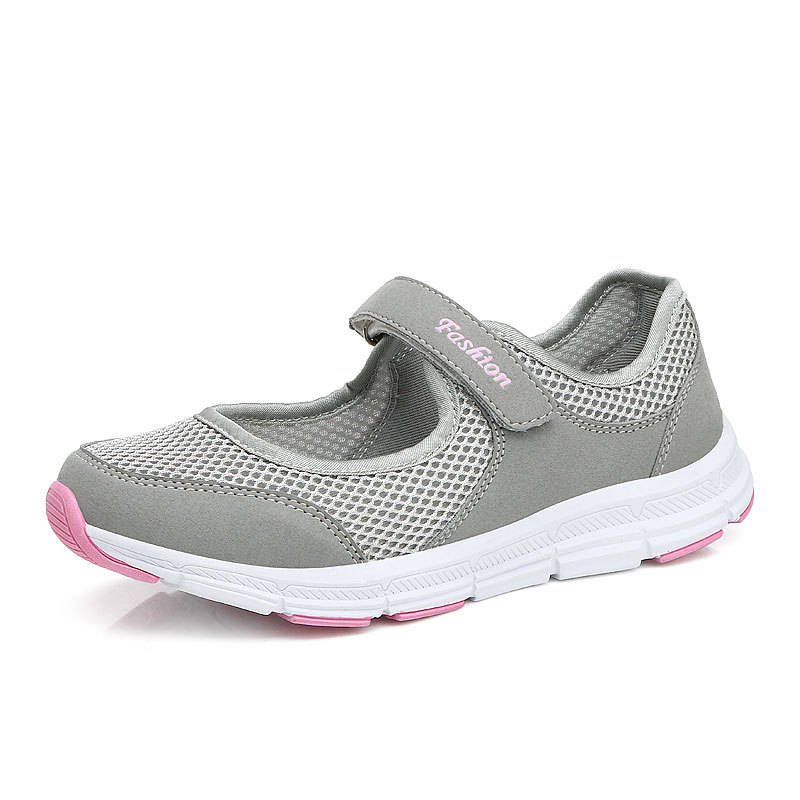 2024 spring old men's shoes outdoor walking women's shoes mother's shoes 35-42 size