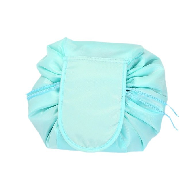 Lazy cosmetic bag lazy drawstring cosmetic bag storage bag Korean style storage bag portable travel storage bag lazy bag