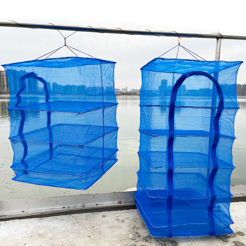 Drying net drying cage blue drying net dense eye drying vegetable cage drying cage drying net drying cage fly-Proof net drying net