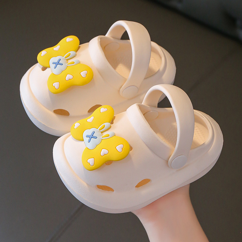 Children's Slippers Summer Girls' Cute Soft Bottom Non-slip Children's Slippers Children's Baby's Hole Shoes for Boys