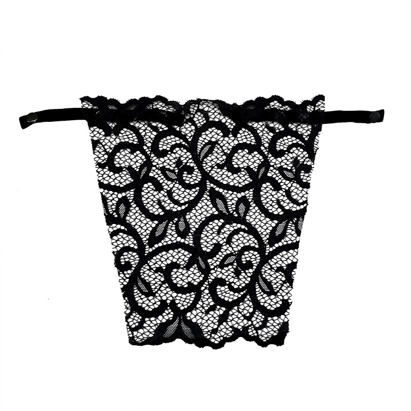 Factory direct spring and summer Japanese Korean version of fake collar lace anti-light tube top shirt skirt lace fake collar