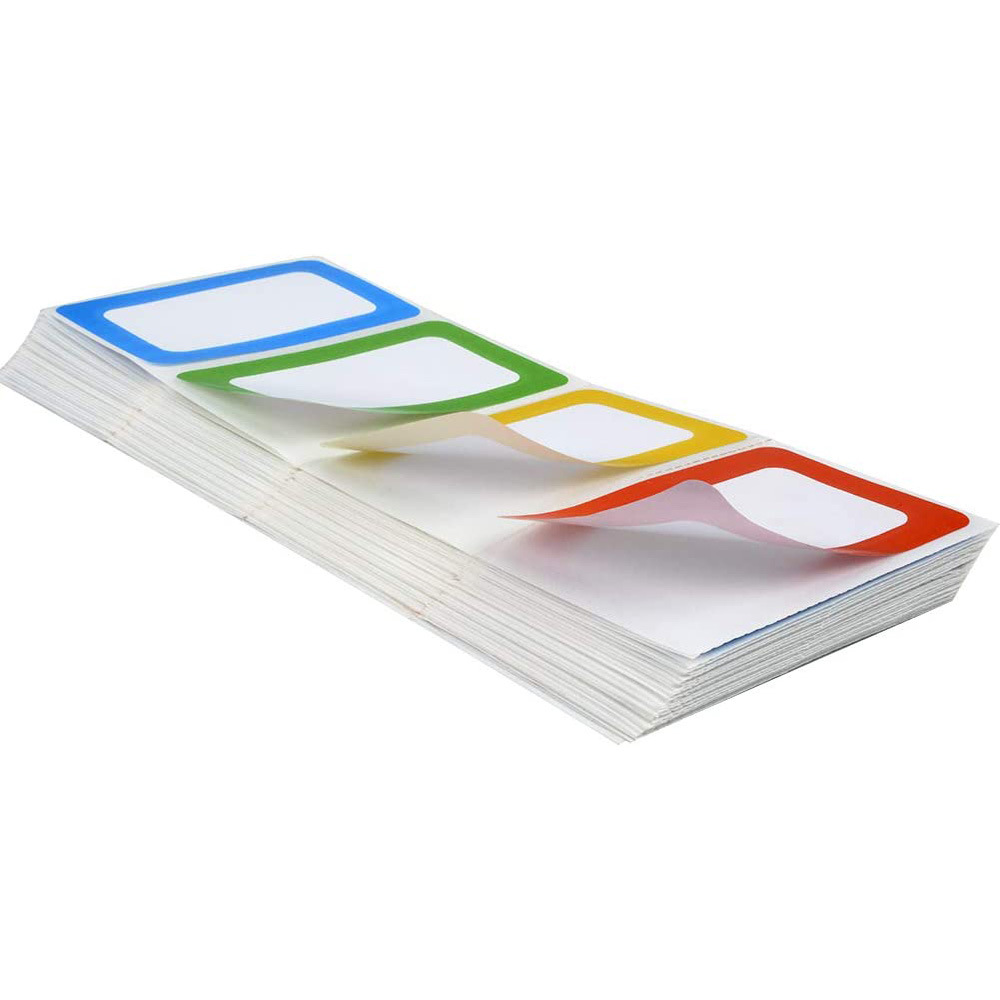 four-color-name-labels-printable-writable-stickers-universal-colorful-item-non-drying-adhesive-200pcs