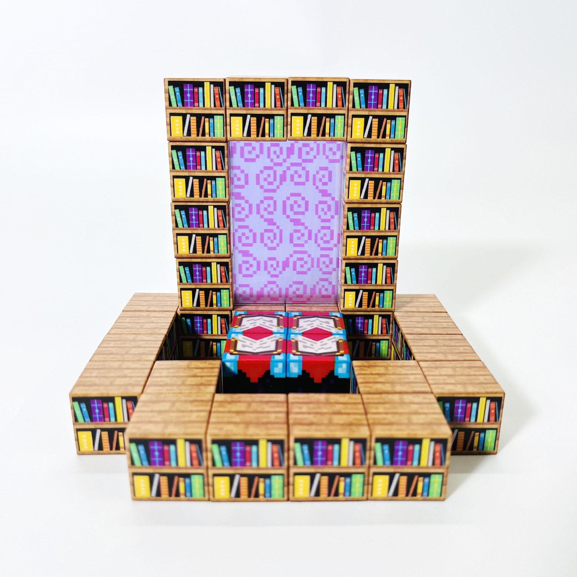 NEW my world Magic Table Diamond mainland 2CM six-sided magnetic assembled square children puzzle building blocks toys