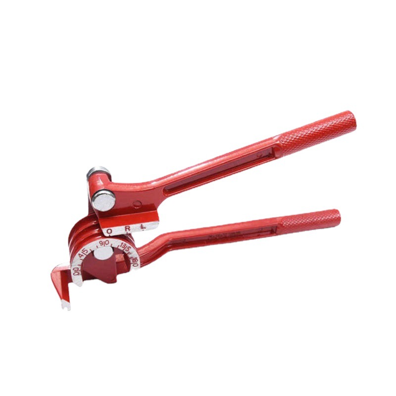 Manual pipe bender three-slot Pipe Bender air conditioner copper pipe aluminum pipe manual spring pipe bender British metric pipe bender