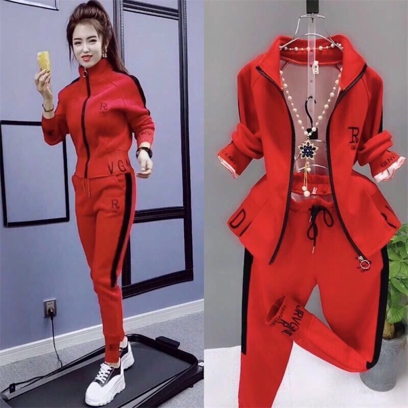 Fashionable plus size Loose Slim-fit Printed Sweatshirt Spring and Autumn New Style All-match Bottoming Young Mother's Distinctive Top