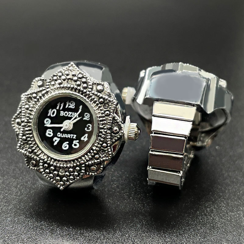 [Ring watch] cross-border e-commerce recommended simple atmosphere Joker men and women lovers explosion quartz watch wholesale