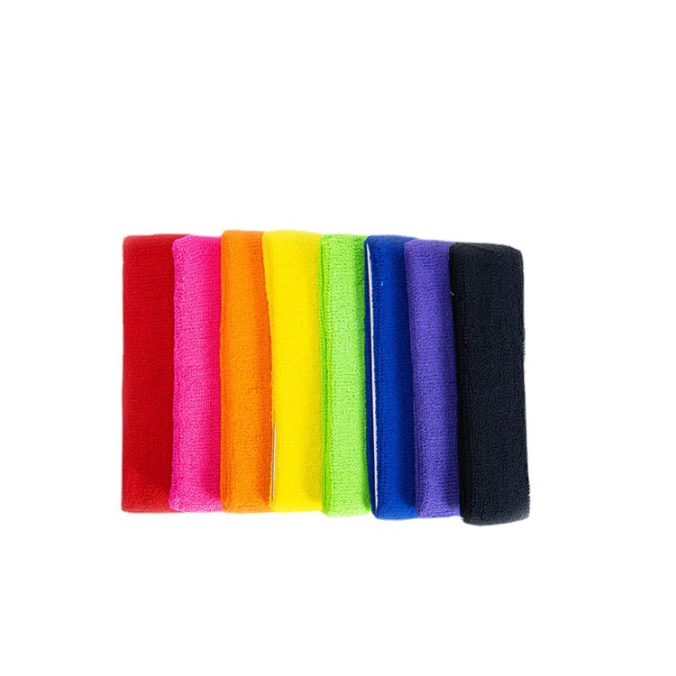Towel Sports Hair Band Headband for Men and Women Basketball Fitness Running Yoga Multi-color Sweat-absorbent Headband Hair Band