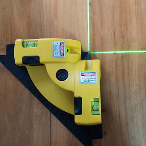 Green laser right angle level wall tile 90 degree laser line right angle line instrument tile right angle line instrument